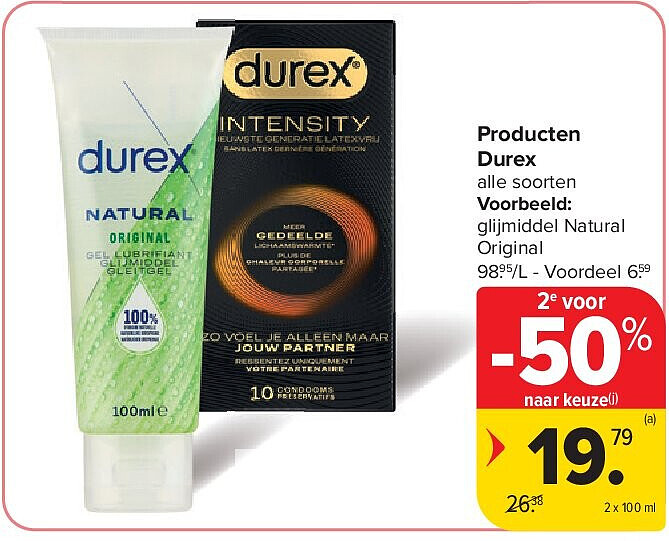 Producten Durex