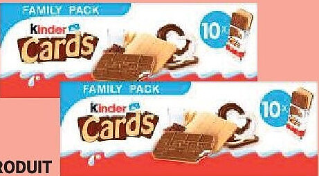 Kinder Cards biscuits 256 g