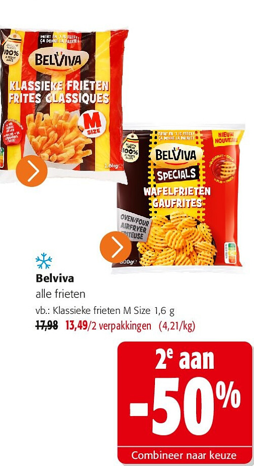 Belviva alle frieten