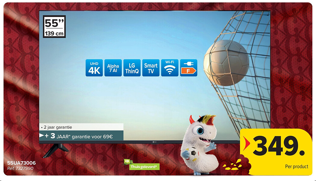 LG 55UA73006 4K TV