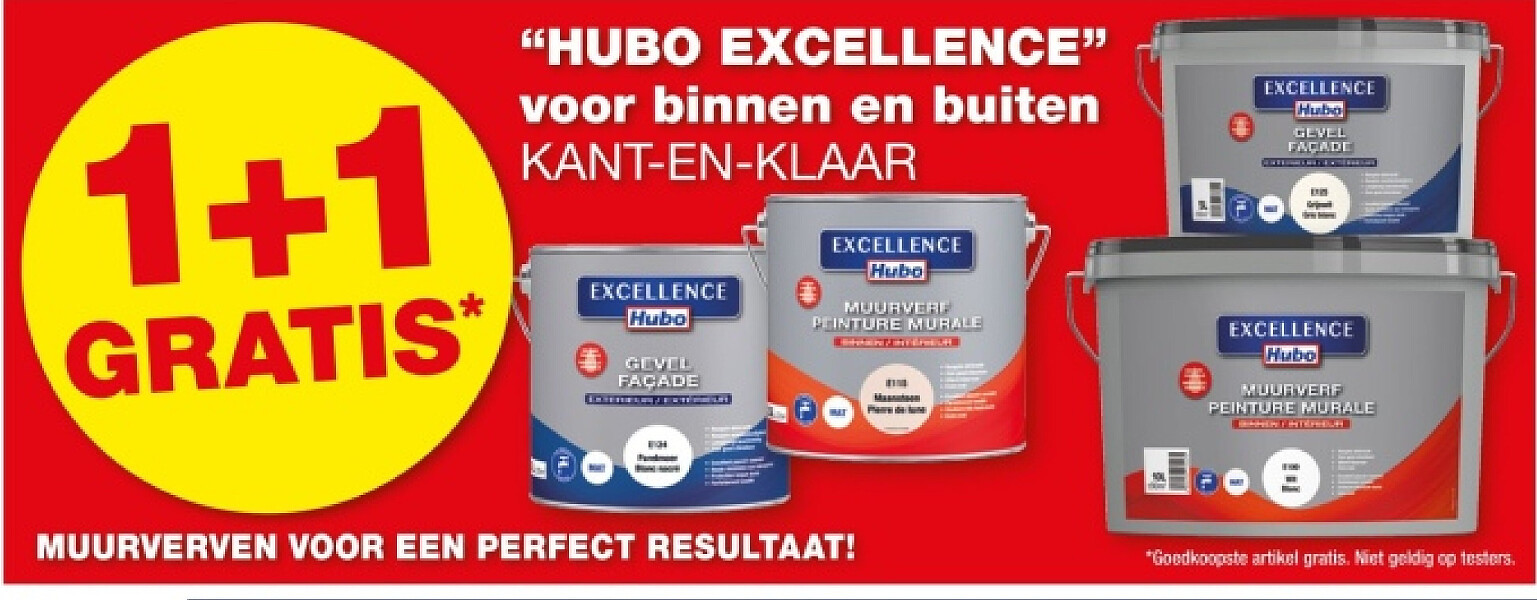 "HUBO EXCELLENCE" voor binnen en buiten