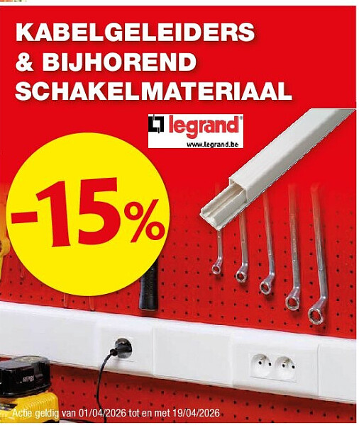 KABELGELEIDERS & BIJHOREND SCHAKELMATERIAAL