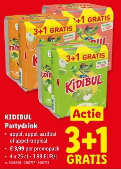 KIDIBUL Partydrink