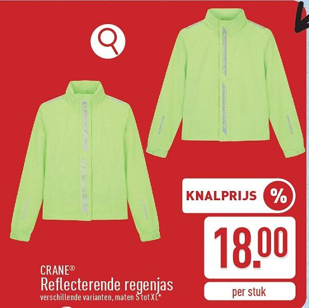 Reflecterende regenjas