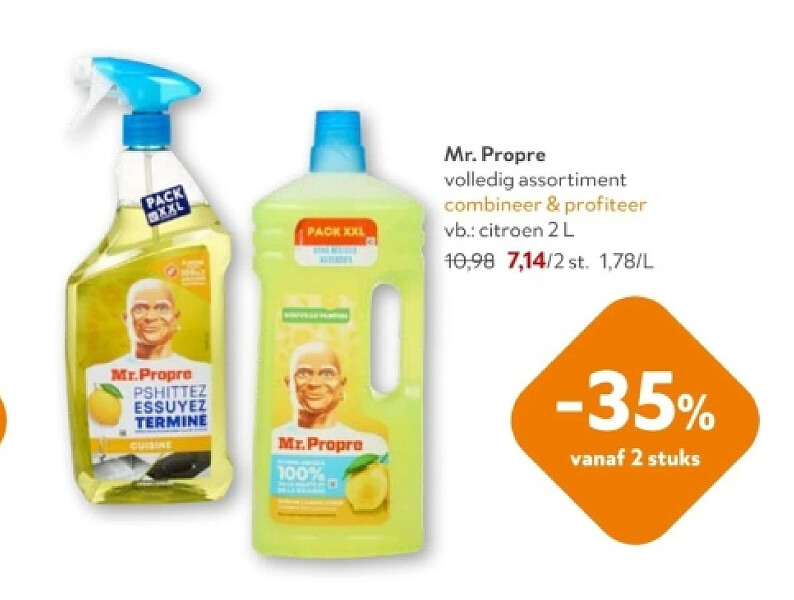 Mr. Propre citroen 2 L