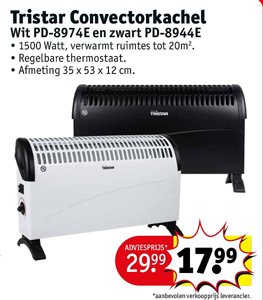 Tristar Convectorkachel