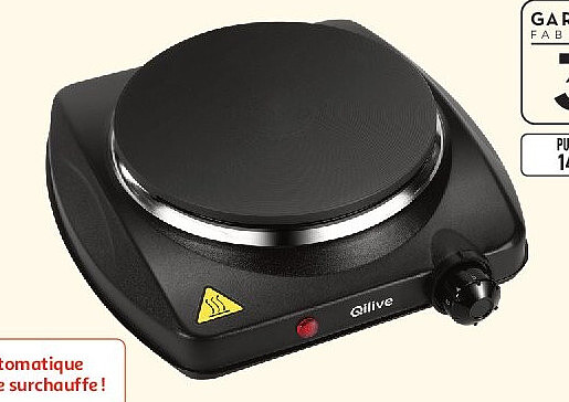 Plaque de cuisson électrique Qilive Q.6495