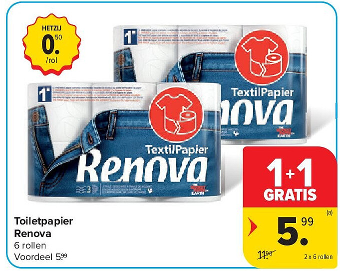 Toiletpapier Renova