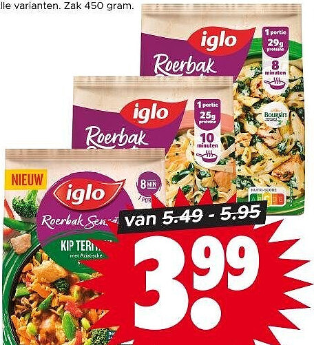 Iglo Roerbak Sensatie