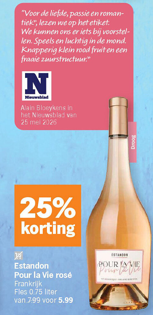 Estandon Pour la Vie rosé Frankrijk