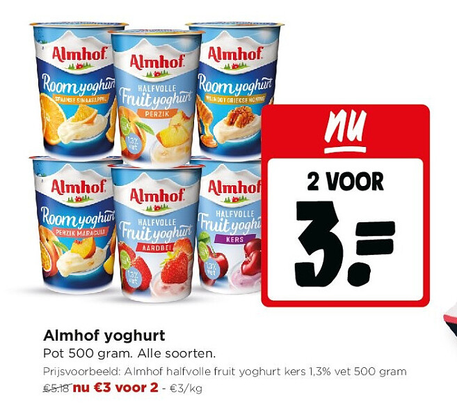 Almhof yoghurt