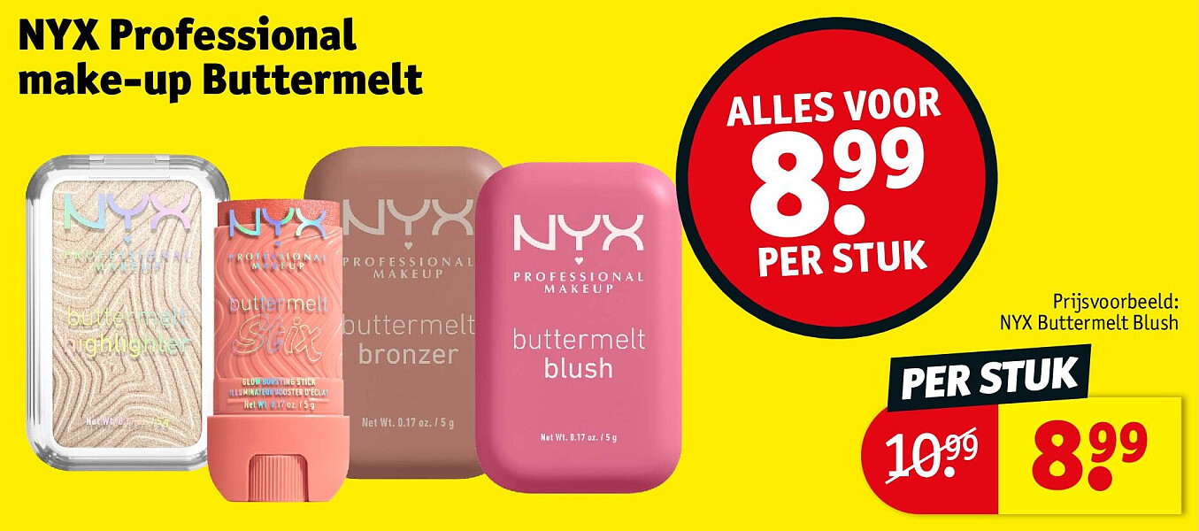 NYX Professional make-up Buttermelt