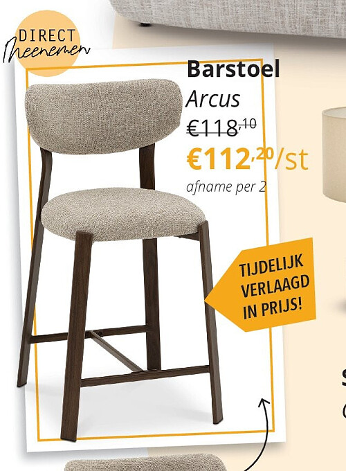 Barstoel Arcus