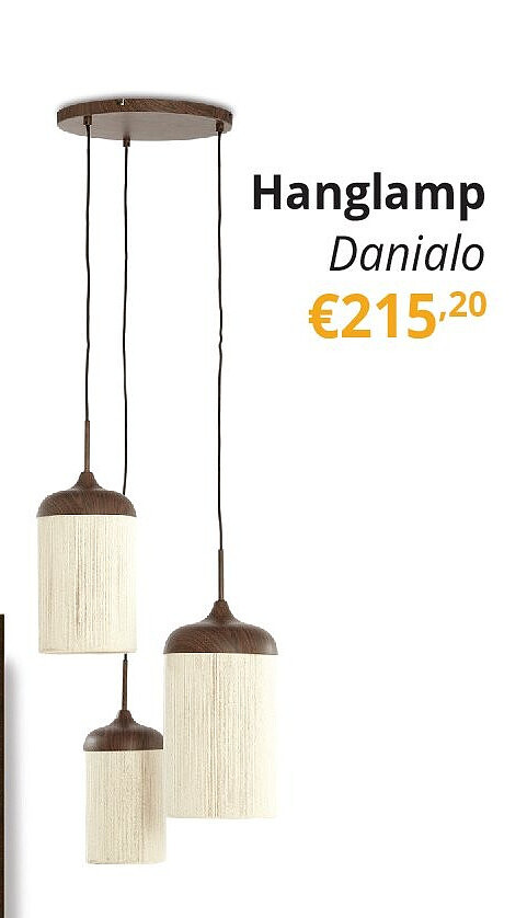 Hanglamp Danialo
