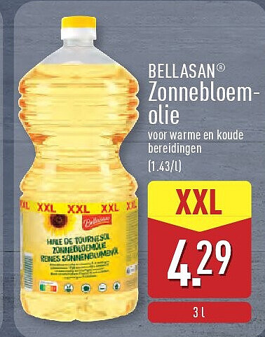 Zonnebloemolie