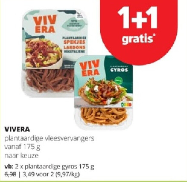 VIVERA plantaardige gyros 175 g