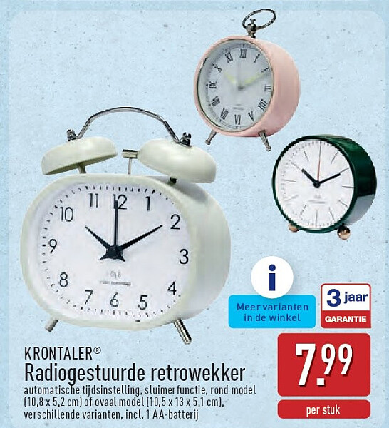 Radiogestuurde retrowekker