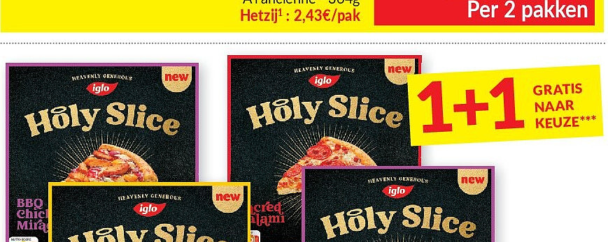 Iglo Pizza Holy Slice