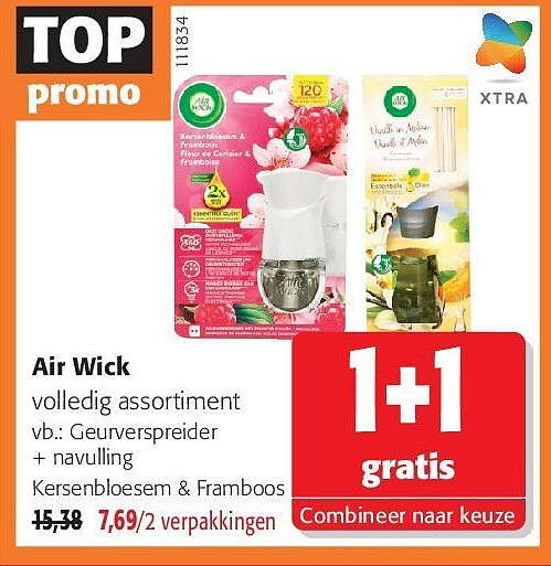 Air Wick Geurverspreider + navulling Kersenbloesem & Framboos