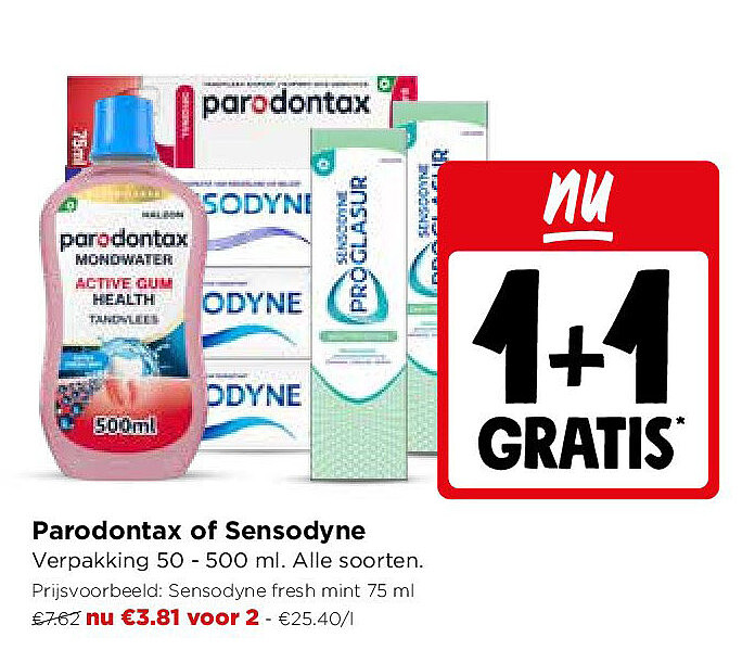 Parodontax of Sensodyne