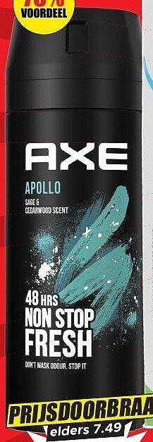 Axe deodorant