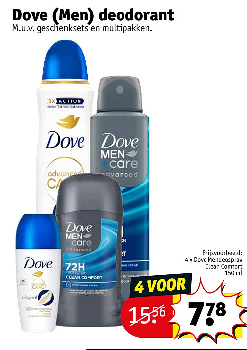 Dove (Men) deodorant