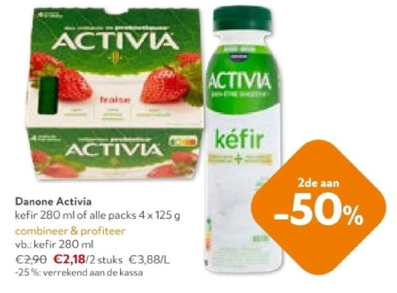Danone Activia kefir 280 ml