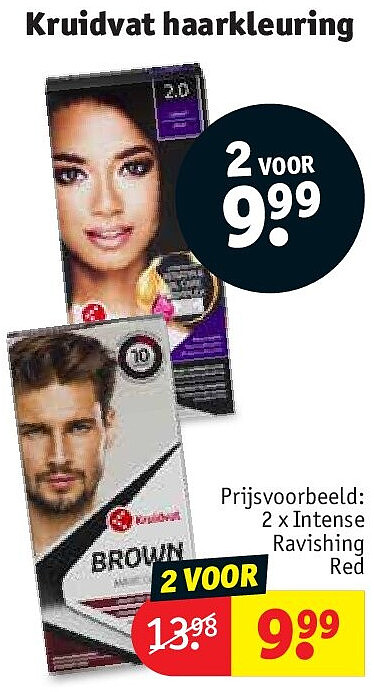 Kruidvat haarkleuring