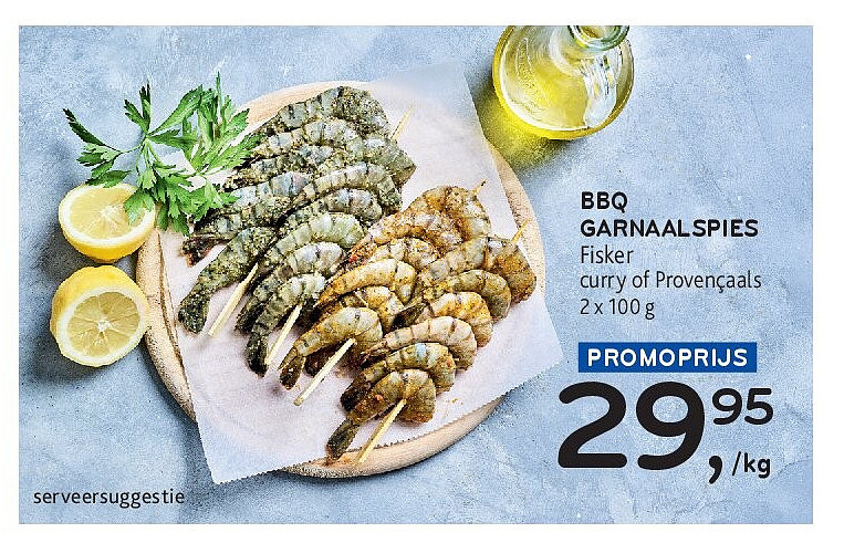 BBQ GARNAALSPIES