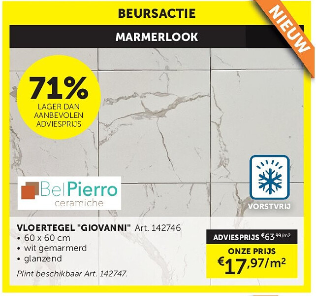 VLOERTEGEL "GIOVANNI"