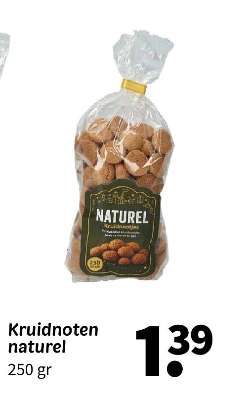 Kruidnoten naturel