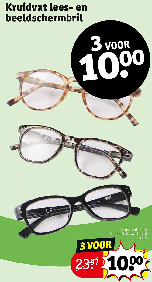 Kruidvat lees- en beeldschermbril