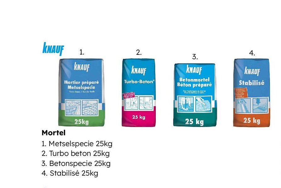 Mortel . Metselspecie 25kg
