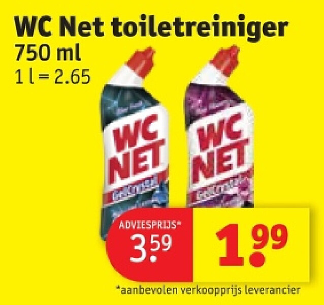 WC Net toiletreiniger