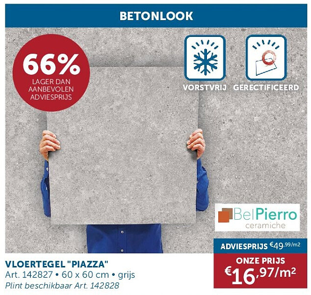 VLOERTEGEL "PIAZZA"