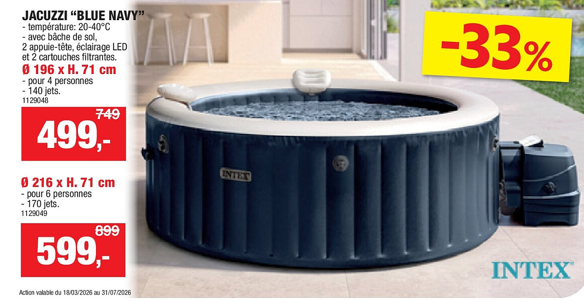 JACUZZI “BLUE NAVY”