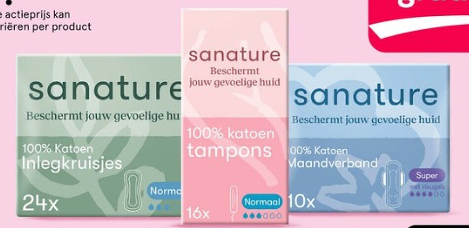 Sanature Super maandverband met vleugels 10 stuks