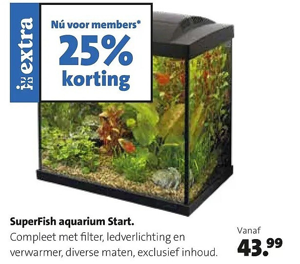 SuperFish aquarium Start