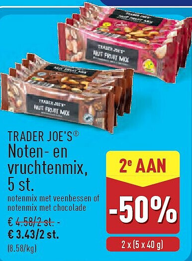 Noten- en vruchtenmix, 5st.
