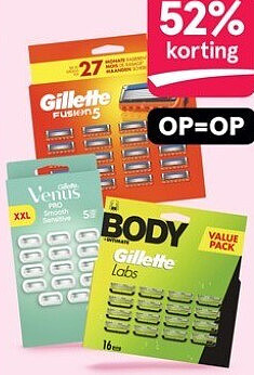 Super big packs van Gillette en Gillette Venus