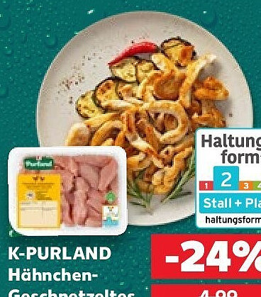 K-PURLAND Hähnchen-Geschnetzeltes