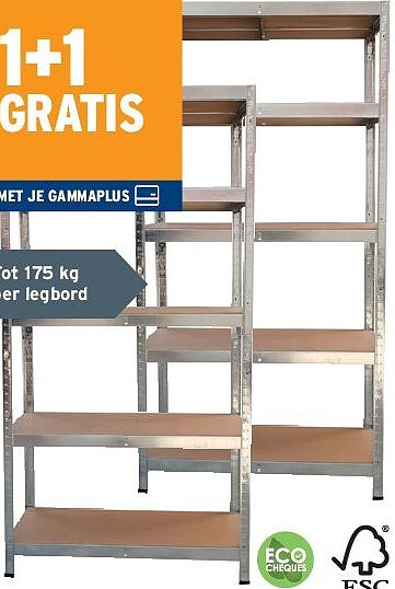 Handson stevig metalen opbergrek