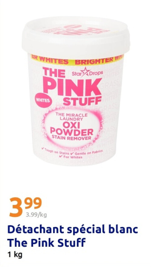 Détachant spécial blanc The Pink Stuff