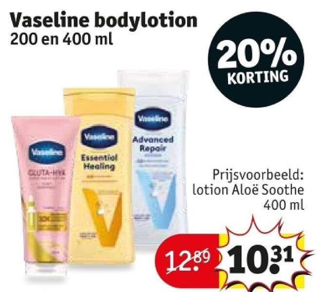 Vaseline bodylotion