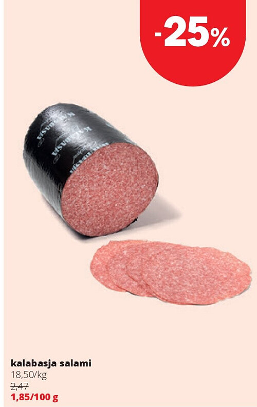 kalabasja salami