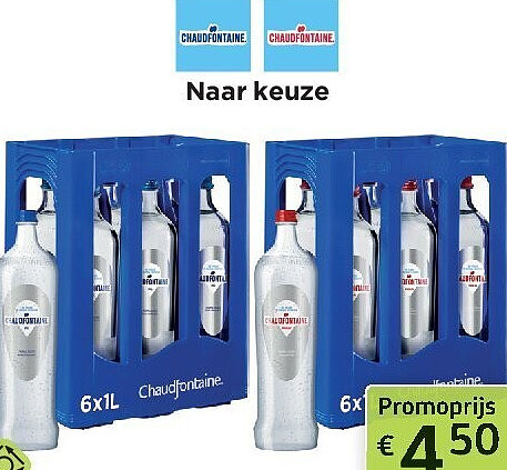 Chaudfontaine Plat & Bruisend 6 x 1 l