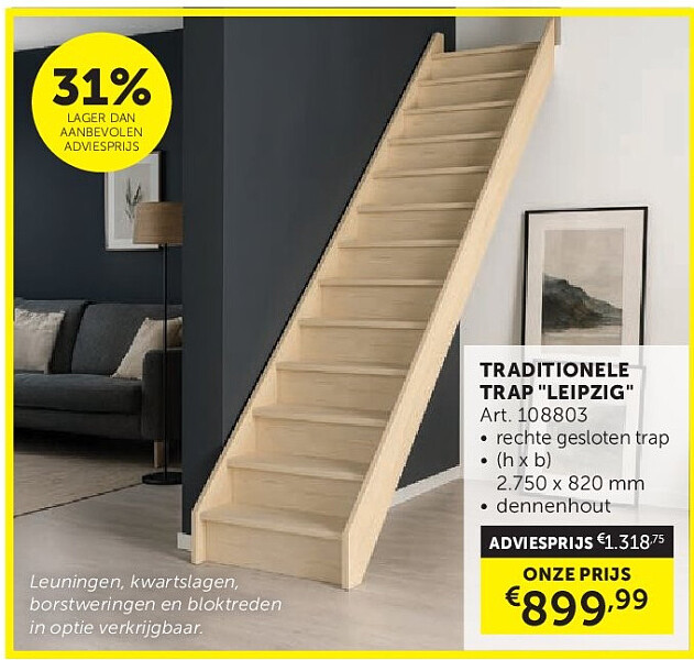 TRADITIONELE TRAP "LEIPZIG"