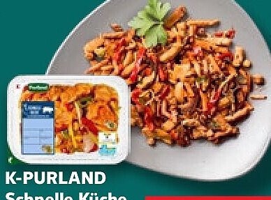 K-PURLAND Schnelle Küche Geschnetzeltes Asia Art