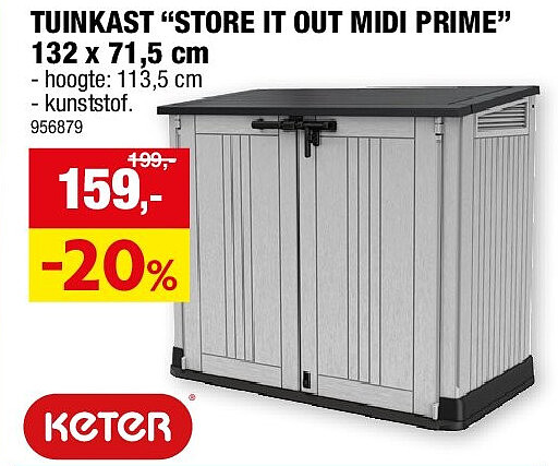 TUINKAST “STORE IT OUT MIDI PRIME” 132 x 71,5 cm