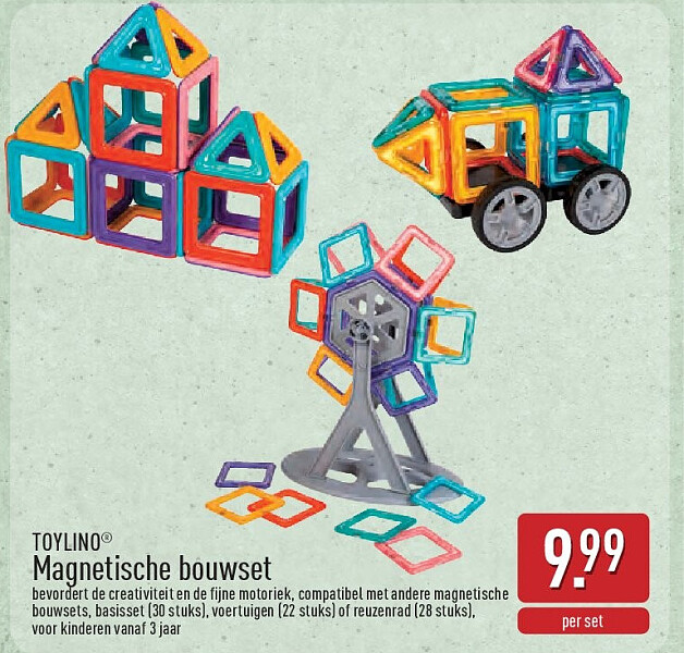 Magnetische bouwset